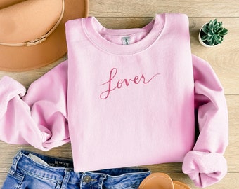 Lover sweatshirt  | Lover Jumper | Lover Cozy Sweater | Gift for her | Sweater for sister