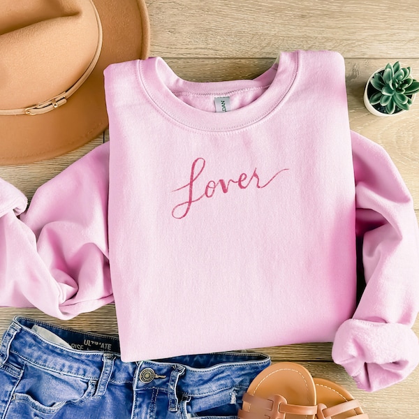 Lover sweatshirt  | Lover Jumper | Lover Cozy Sweater | Gift for her | Sweater for sister