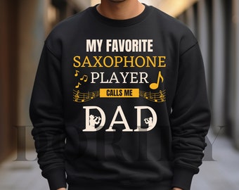 Saxophone Dad PNG: Funny Saxophonist Gift (Digital Download)