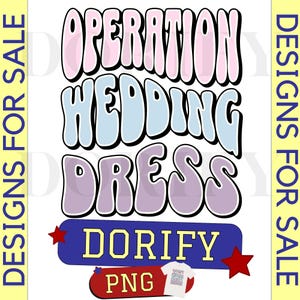 ウェディングドレス作戦 PNG と SVG ドレスショッピング隊 ウェディングプランニング ユーモアデザイン デジタルファイルの即時ダウンロード 透明な背景