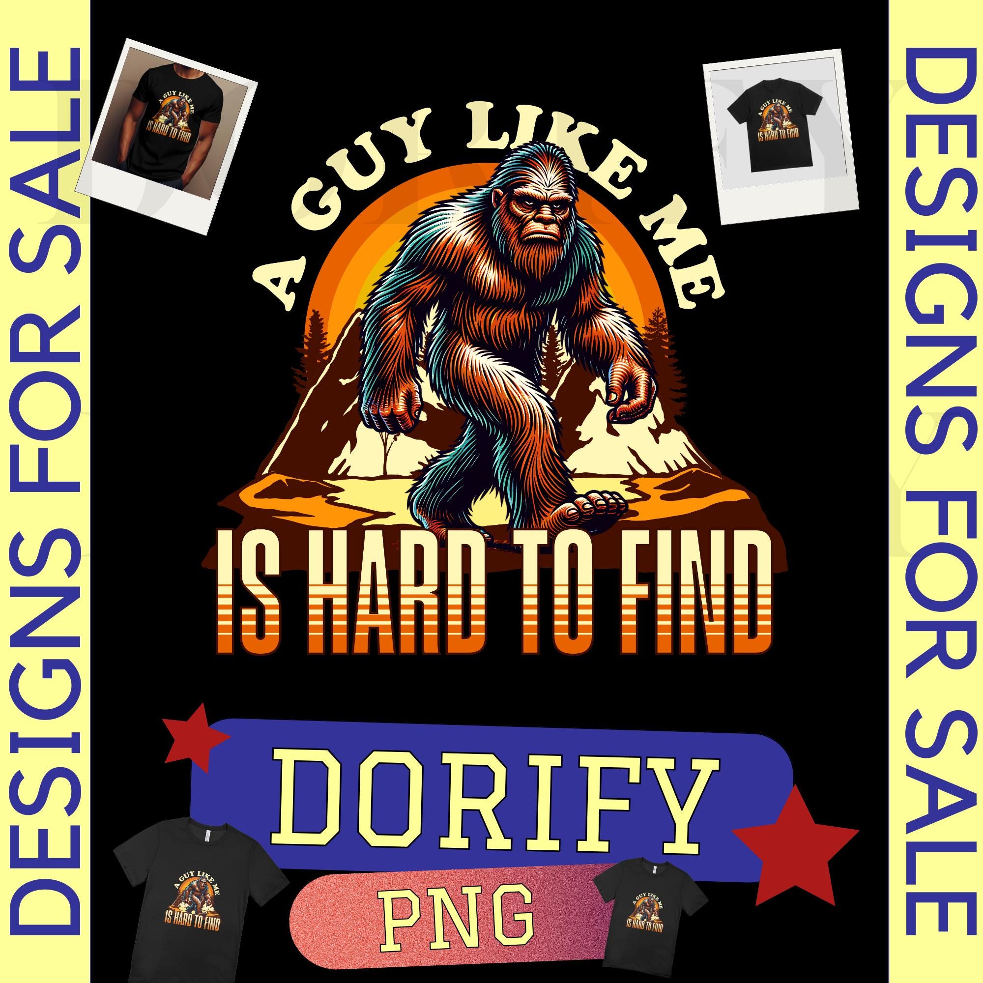 Funny Bigfoot PNG Design: \, image size:2000x2000