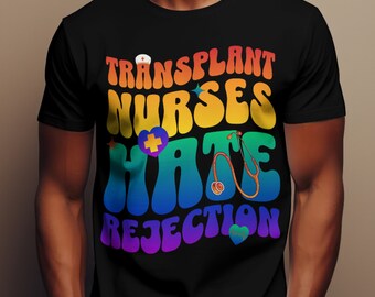 Transplant Nurse Groovy PNG: Funny Nursing Design (Digital Download)