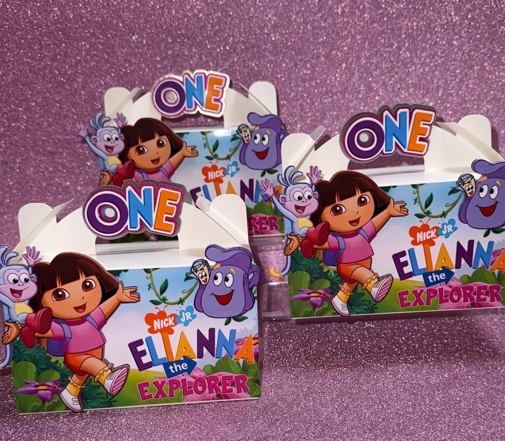 Dora Favor Boxes: Gable Candy Boxes, Birthday Party - Etsy