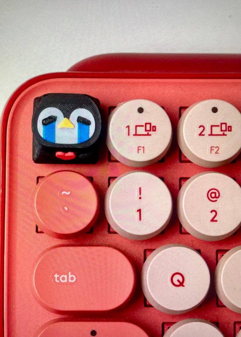 Keycaps 3d Printed Penguin Keycaps for Mechanical Keyboards Etsy