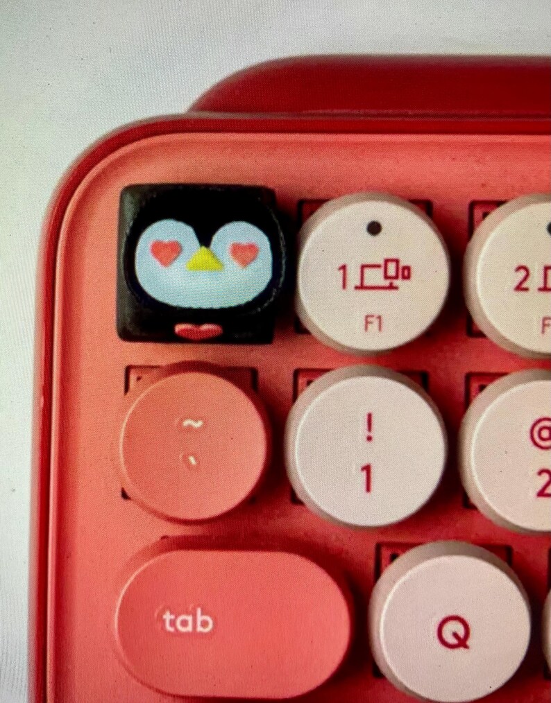 Keycaps 3d Printed Penguin Keycaps for Mechanical Keyboards Etsy
