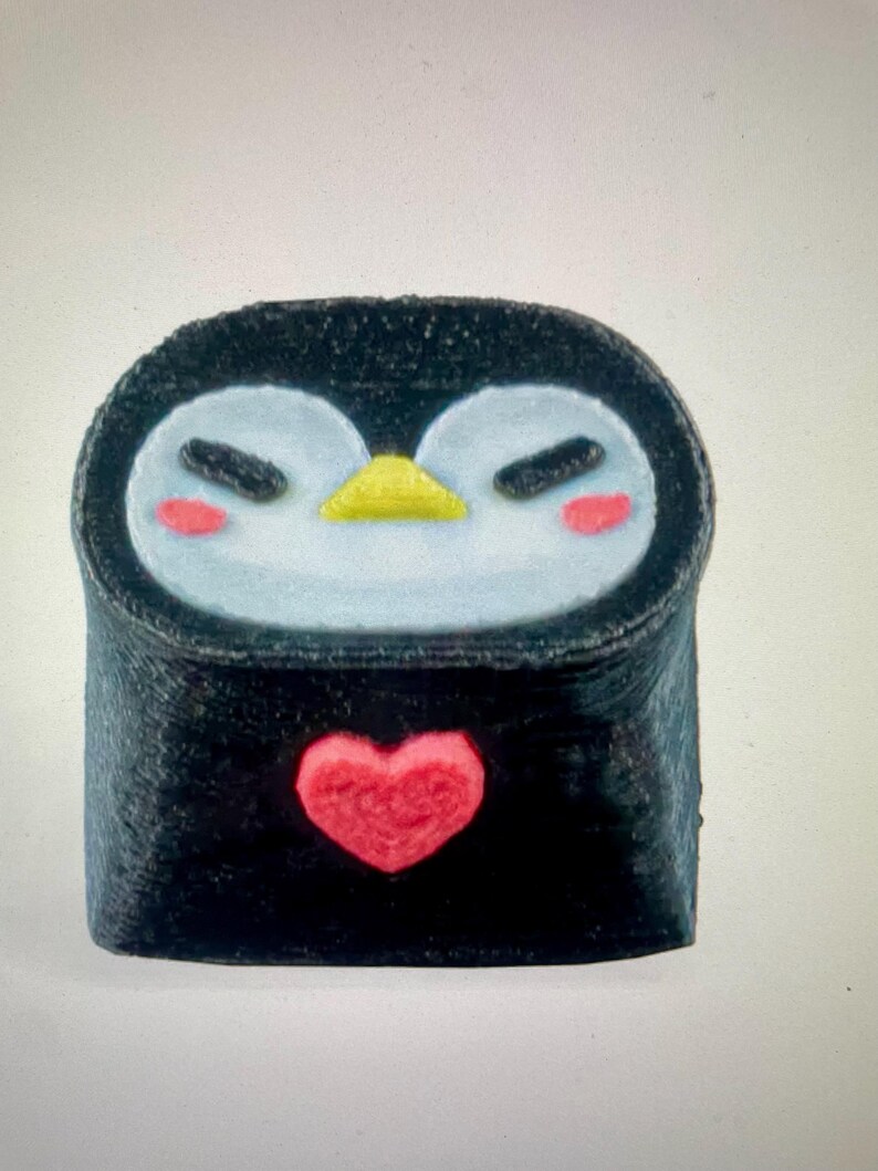 Keycaps 3d Printed Penguin Keycaps for Mechanical Keyboards Etsy