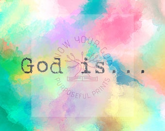 Attributs de Dieu Imprimer : Dieu est...