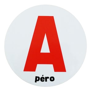 Aperitiefschijf – Magnetische Sticker