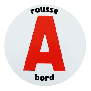 Redhead Disc A op bord - Magnetische sticker