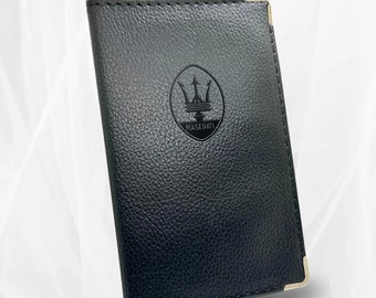 Maserati registration card holder