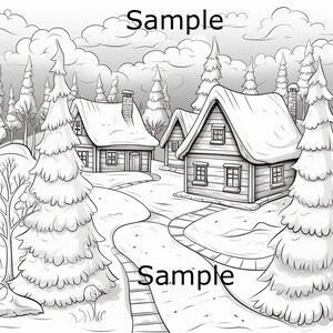 Winter Coloring Pages