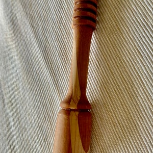 Hand Made Cherry and Maple Wood Honey Dipper