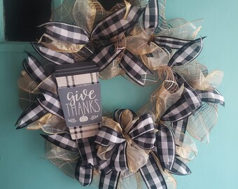 Give Thanks Wreath