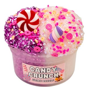 Candy Crunch Super Crunchy Bingsu ASMR Slime Zabawny i pachnący Slime
