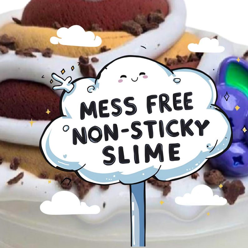Cinnamon Roll Butter Slime Kit: DIY Scented Slime with Charm image 6