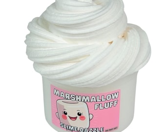 Fluffy Marshmallow Butter Slime: vanillegeur, niet-kleverig slijm voor beginners