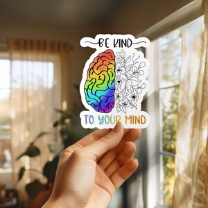 Pegatinas de salud mental: cuestiones de salud mental, concienciación sobre la salud mental, depresión, ansiedad