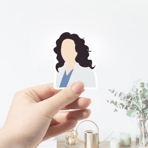 Greys Anatomy Stickers- Meredith and Derek- Grey Sloan - Greys Anatomy TV show - MerDer - Christina