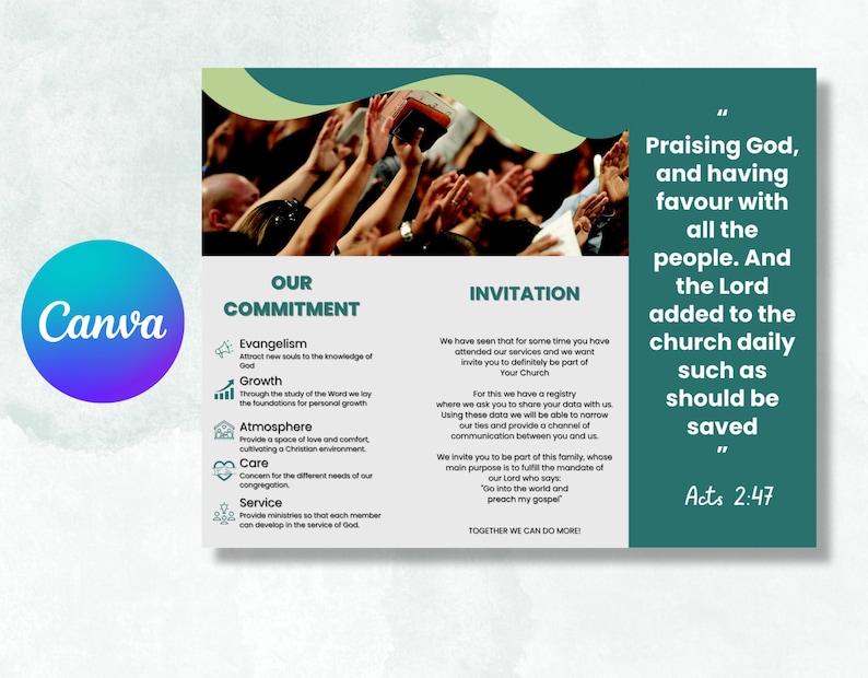 brochure-for-new-members-of-the-christian-church-etsy
