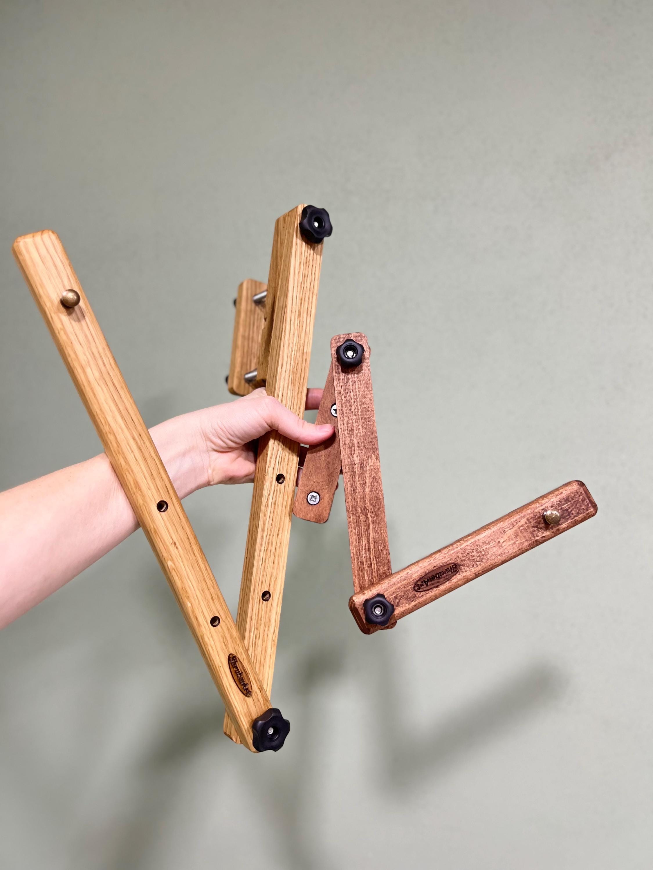 Bâton Mahl Pour Artiste – Repose-main En Bois De Hêtre 82,5 Cm, Rotule, Stabilisateur Pour Peinture Et Dessin