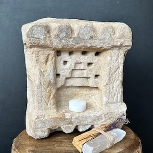 Exquisite Antique Sandstone Altar - 19th Century India