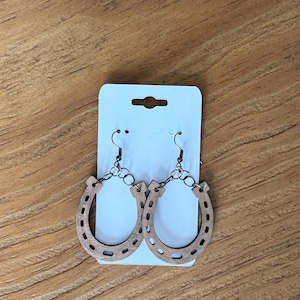 Horseshoe Cowboy Earrings