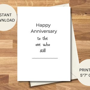 Tarjeta de aniversario imprimible con espacios en blanco para completar, descarga instantánea, para imprimir en casa, para el que todavía______