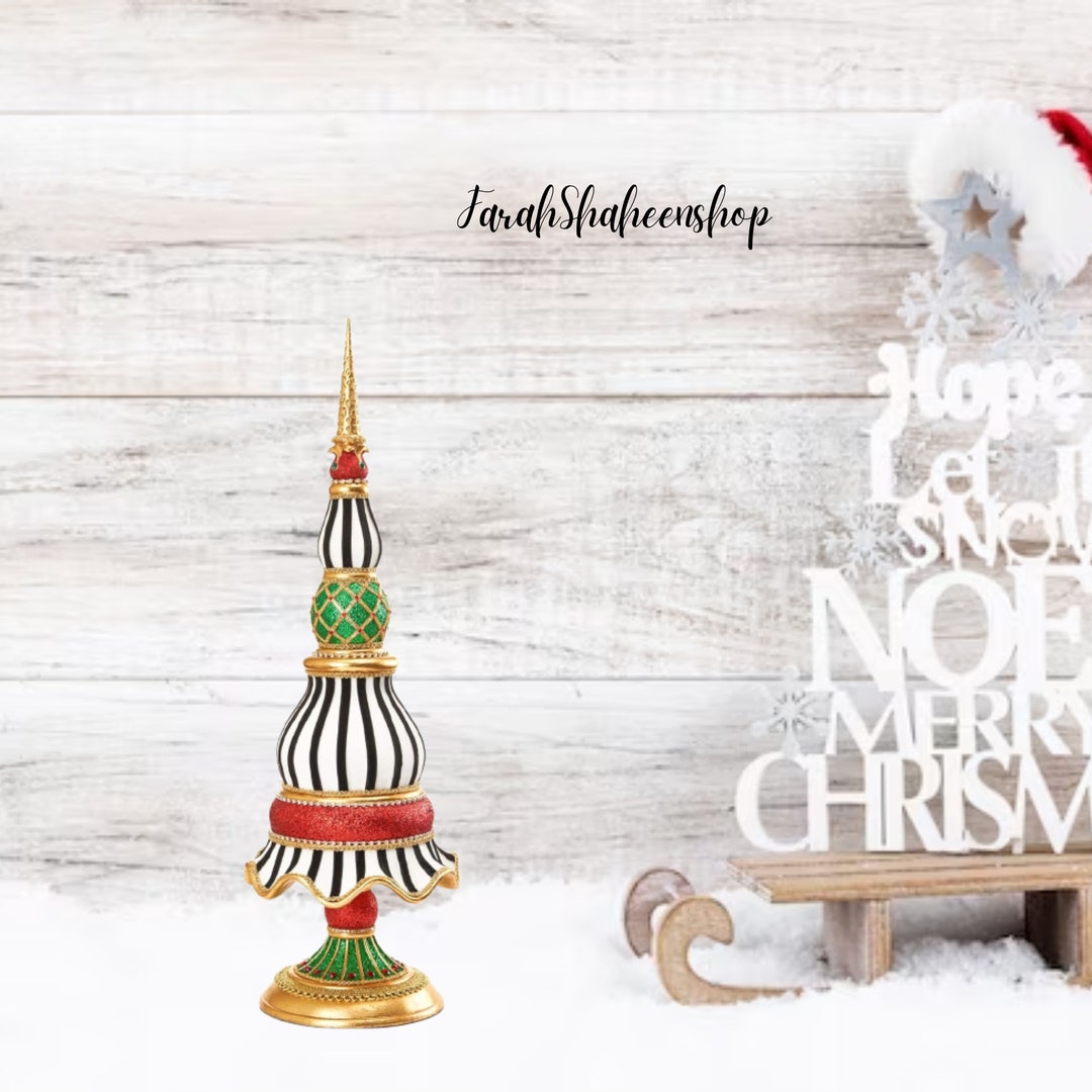 Joyful and Vibrant Tabletop Tree Decoration Handcrafted Etsy