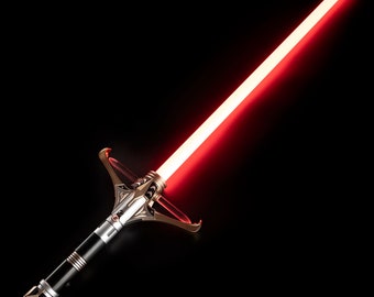 Sable de luz Stellan Gios NeoPixel: Base Eco Rgb iluminada con oscilación suave y sensible Xeno3 Pixel Metal Hilt Regalo pesado de Star Wars