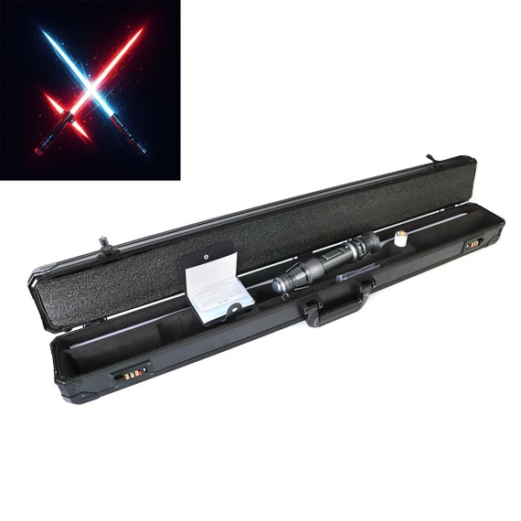 Rey's Skywalker Neopixel Lightsaber Staff: Eco Rgb Base Lit With