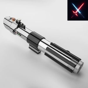 Anakins EP 2 NeoPixel-ljussabel: Eco RGB-basbelyst med känslig, smidig svängning Xeno3 Pixel metallhandtag tung Skywalker Star Wars-present bild 6