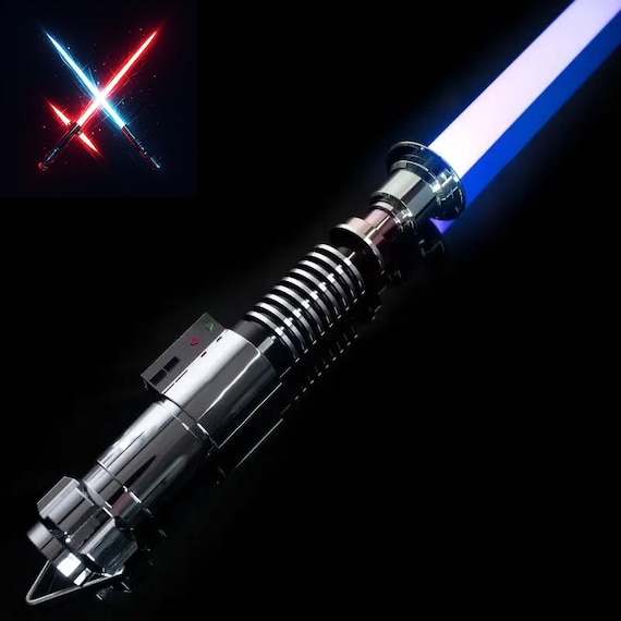 Luke Skywalker's ROTJ Neopixel Lightsaber Eco Rgb Base Lit With
