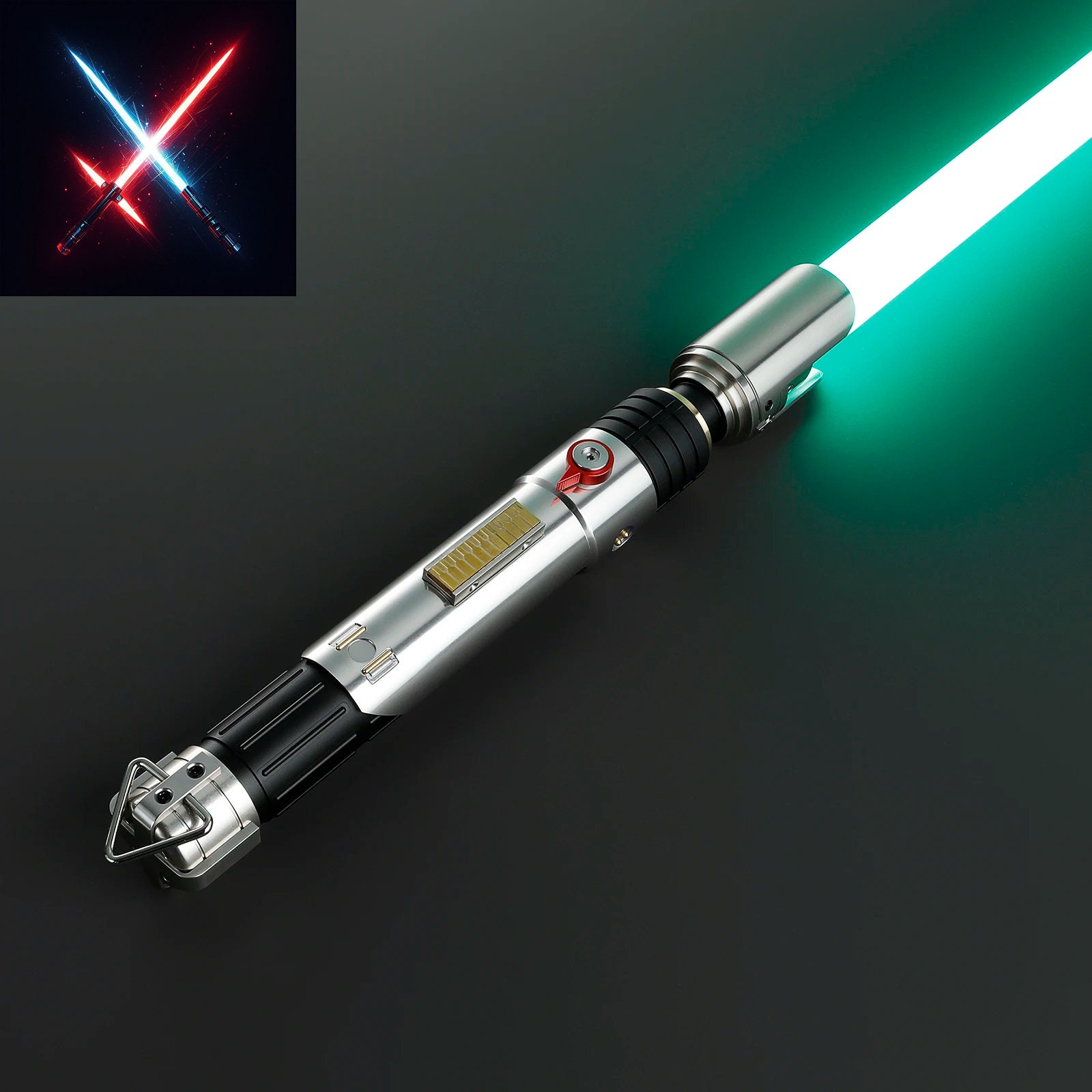 Sabine Wren Neopixel Lightsaber: Eco Rgb Base Lit With Sensitive