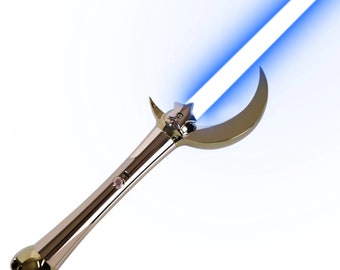 Sable de luz Sailer Moon NeoPixel: Base Eco Rgb iluminada con oscilación suave y sensible Xeno3 Pixel Metal Hilt Regalo pesado de Star Wars