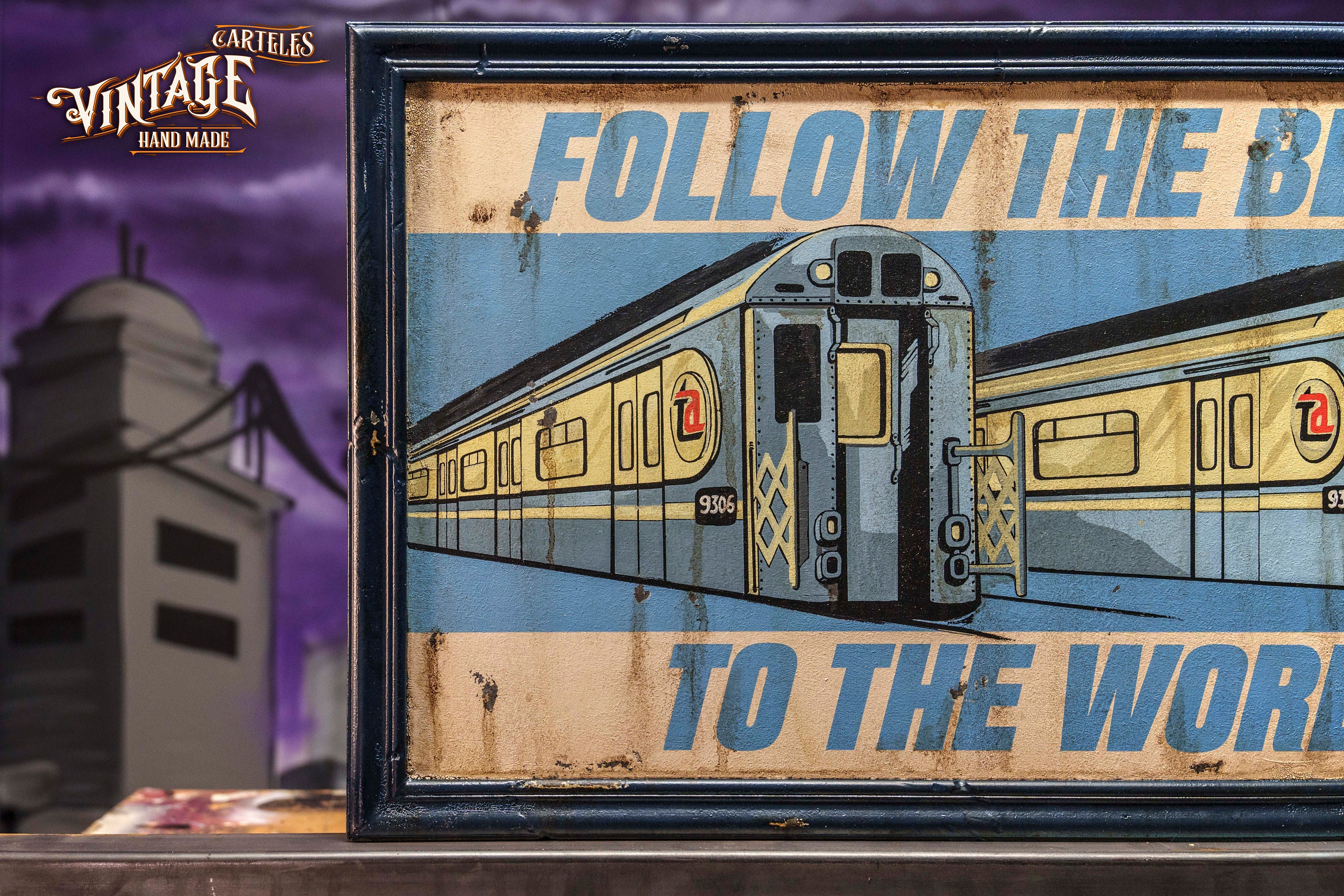 Vintage New York Subway World.s Fair Sign 1964 - Etsy