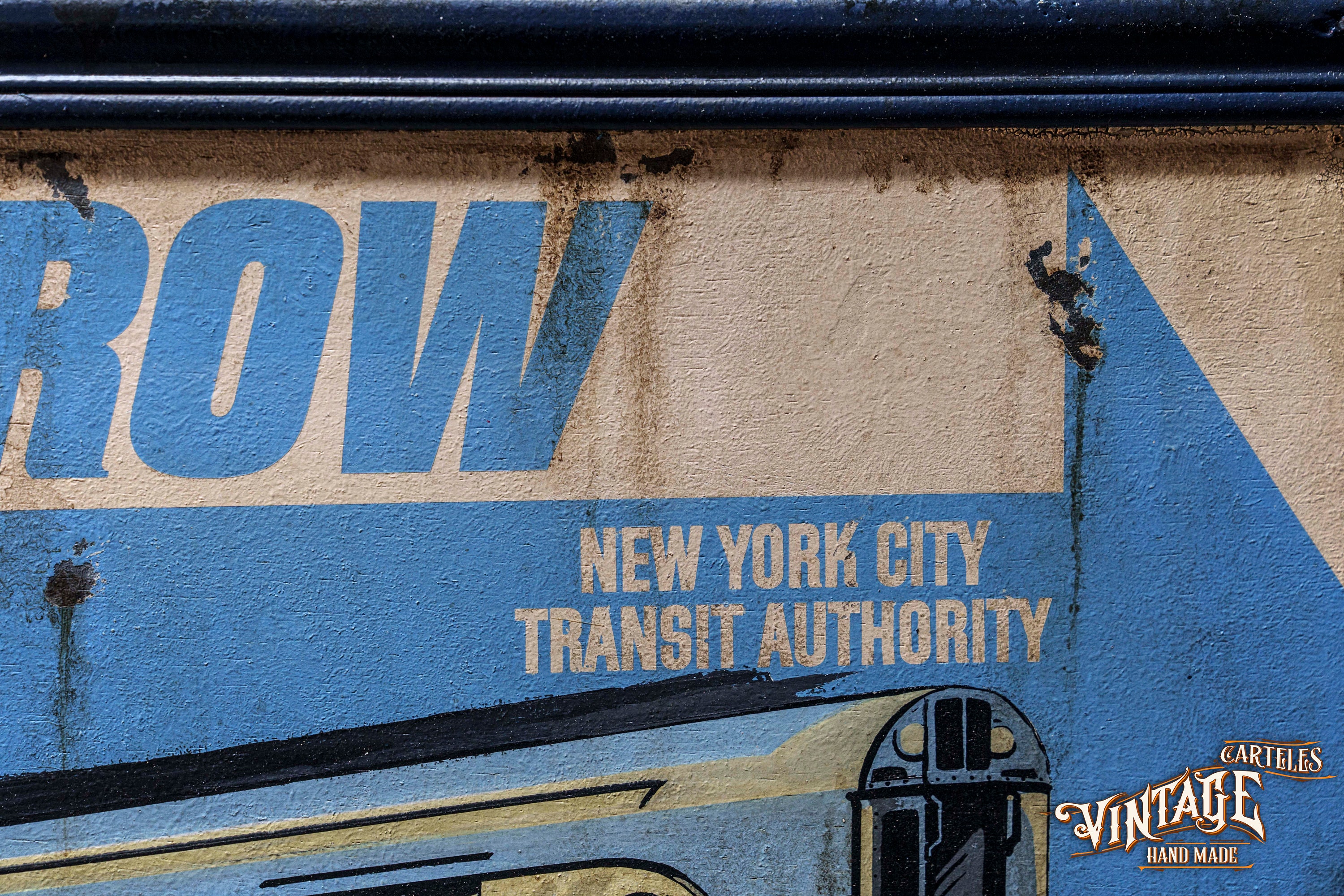Vintage New York Subway World.s Fair Sign 1964 - Etsy