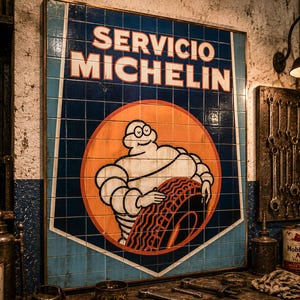 Michelin Plaque - Etsy