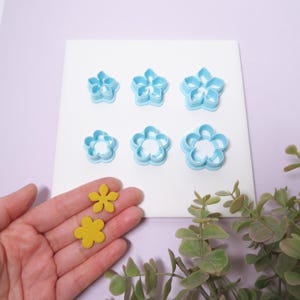 5 Petal Flower Sets | Polymer Clay Cutter, Jewelry Cutter