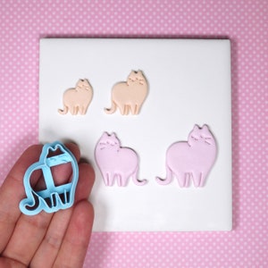 Cat | Polymer Clay Cutter, Jewerly Cutter, Animal Shapes