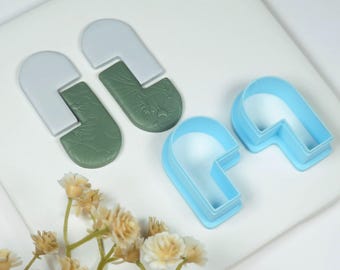 Long Sustractive Shape | Polymer Clay Cutter, Jewelry Cutter, Geometric Shape