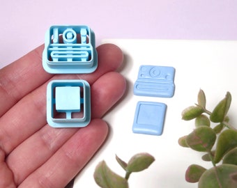 Instant Camera & Photo | Polymer Clay Cutter, Jewelry Cutter, Themed Cutters, Seasonal Cutters