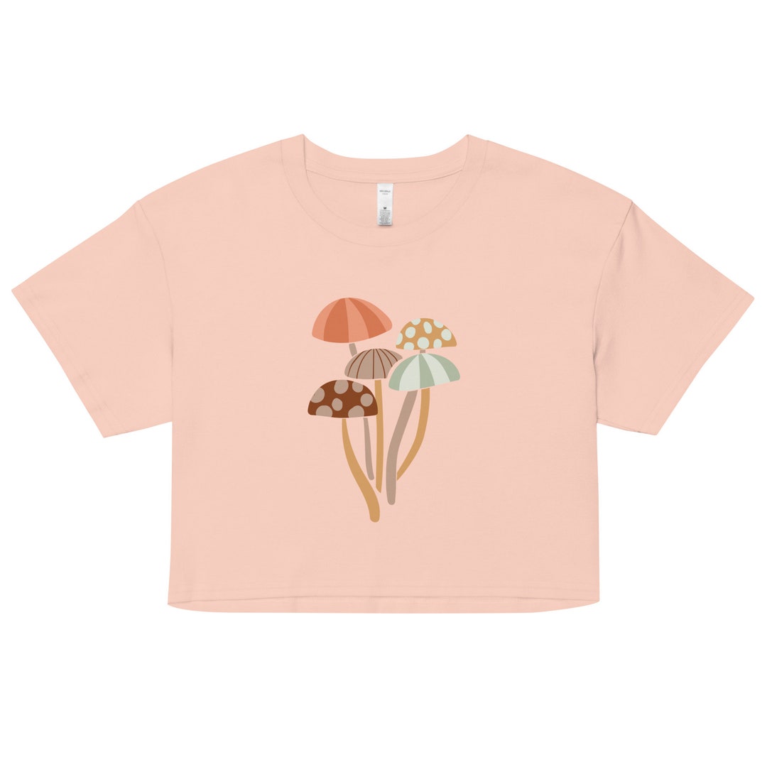 Womens Mushroom Crop Top - Etsy