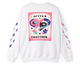 Unisex Heavy Blend Crewneck Sweatshirt - Pure Comfort | Cozy Cotton Polyester Sweatshirt