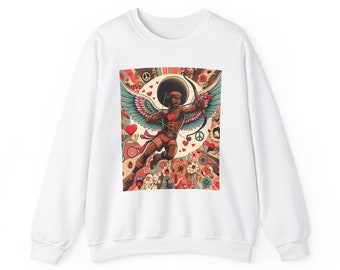 Unisex Heavy Blend Crewneck Sweatshirt - Pure Comfort | Cozy Cotton Polyester Sweatshirt