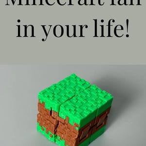 Pencil cup Minecraft theme bedroom decor desk pencil cup dresser art supply birthday gift pen cup napkin cutlery theme birthday party