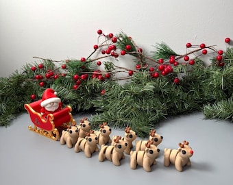 Miniatuur kerstslee bureaudecoratie poppenhuisaccessoire vakantiediorama terrarium beeldje kerstcadeau kerstversiering winterdorp