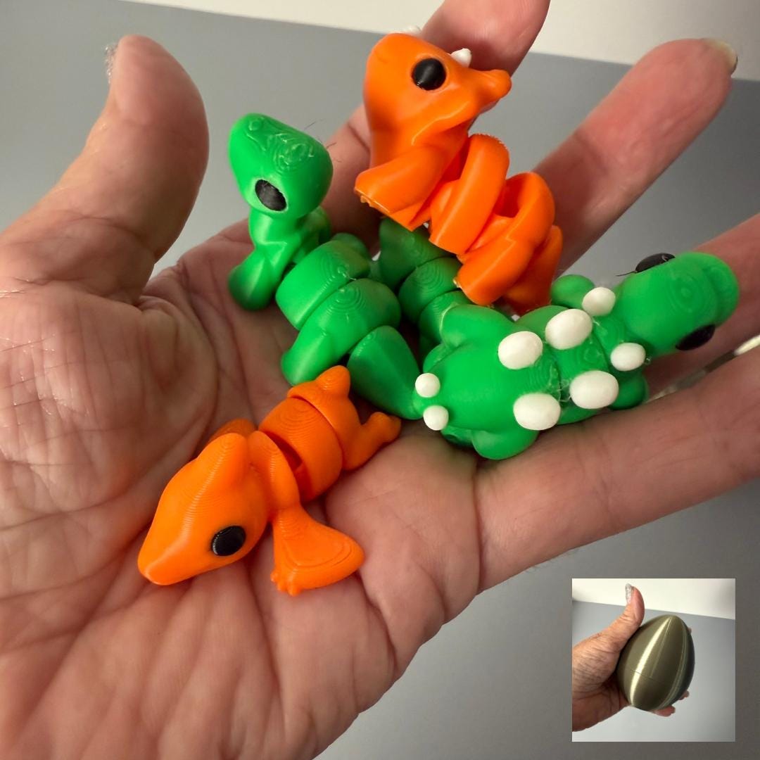 Mini Safari Dinosaur Figurines 16-Piece Set - Realistic Tiny Dinosaurs In Tube, Toy For Toddlers, Sensory Bin, Party Favors - View #7
