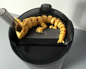 Dragon Straw Topper Gift Set: Tumbler Accessory, Teen Girl Birthday