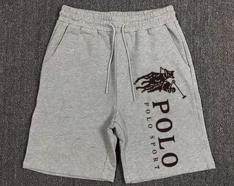 Polo Ralph Lauren pour homme, coupe décontractée et relaxante en coton, short d'été, préparez-vous pour l'été