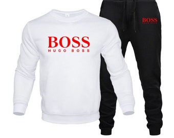 Unisex , men , women Hugo Boss Tracksuit, Long sleeve sweatshirt jumper on sale, men's round neck long sleeve, 100% cotton sweatshirt